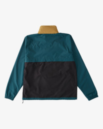 3 Windswell Anorak 2022 - Chaqueta Cortavientos Ligera para Hombre Verde C1JK16BIP2 Billabong