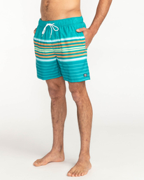 2 All Day Stripes 2022 - Short de bain pour Homme Bleu C1LB02BIP2 Billabong
