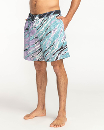 2 Wasted Times - Schwimmshorts für Männer Blau C1LB15BIP2 Billabong