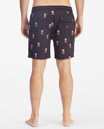 1 Simpsons Duff 17" - Boardshorts für Männer Schwarz C1LB70BIP2 Billabong