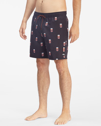 2 Simpsons Duff 17" - Boardshorts für Männer Schwarz C1LB70BIP2 Billabong