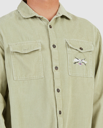8 Bong Days - Surchemise manches longues pour Homme Vert C1SH19BIP2 Billabong