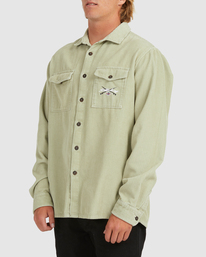 7 Bong Days - Surchemise manches longues pour Homme Vert C1SH19BIP2 Billabong