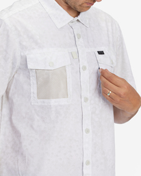 4 Surftrek Otis - Short Sleeve Shirt for Men White C1SH21BIP2 Billabong