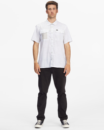 1 Surftrek Otis - Short Sleeve Shirt for Men White C1SH21BIP2 Billabong