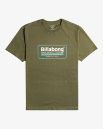 4 Pacifico 2022 - T-shirt manches courtes pour Homme Marron C1SS04BIP2 Billabong