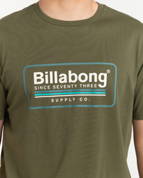 2 Pacifico 2022 - T-shirt manches courtes pour Homme Marron C1SS04BIP2 Billabong