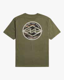 5 Rotor Diamond - T-shirt manches courtes pour Homme Marron C1SS11BIP2 Billabong