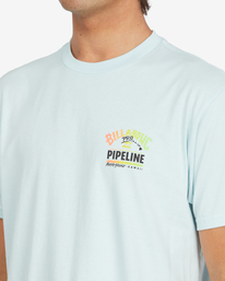 5 Pipeline Poster - T-shirt manches courtes pour Homme Bleu C1SS1ABIP2 Billabong