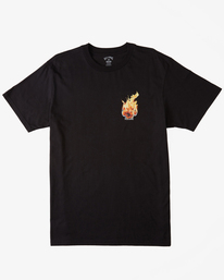 0 Kamea Burn - T-shirt manches courtes pour Homme Noir C1SS1IBIP2 Billabong