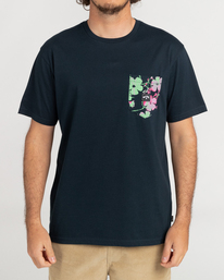 0 Team 2022 - T-shirt manches courtes pour Homme Bleu C1SS56BIP2 Billabong