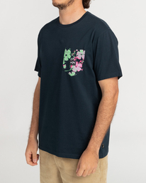 1 Team 2022 - T-shirt manches courtes pour Homme Bleu C1SS56BIP2 Billabong
