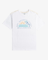 0 Isla Vista - T-shirt manches courtes pour Homme Blanc C1SS58BIP2 Billabong