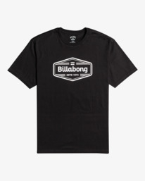4 Trademark - T-shirt met korte mouw voor Heren Black C1SS62BIP2 Billabong