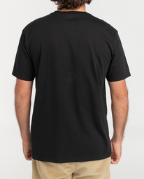 3 Trademark - T-shirt met korte mouw voor Heren Black C1SS62BIP2 Billabong