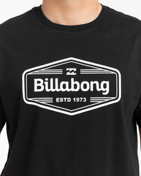 2 Trademark - T-shirt met korte mouw voor Heren Black C1SS62BIP2 Billabong