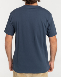 3 Trademark - T-shirt met korte mouw voor Heren Brown C1SS62BIP2 Billabong