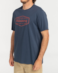 1 Trademark - T-shirt met korte mouw voor Heren Brown C1SS62BIP2 Billabong