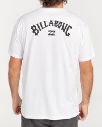 3 Arch Wave - Short Sleeve T-Shirt for Men White C1SS65BIP2 Billabong