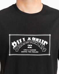 2 Arch Wave - T-shirt met korte mouw voor Heren Black C1SS65BIP2 Billabong