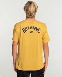 2 Arch Wave - Short Sleeve T-Shirt for Men Yellow C1SS65BIP2 Billabong
