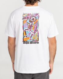 3 Tribal Dance - Short Sleeve T-Shirt for Men White C1SS66BIP2 Billabong