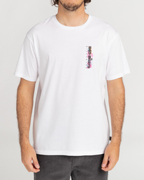 0 Tribal Dance - Short Sleeve T-Shirt for Men White C1SS66BIP2 Billabong