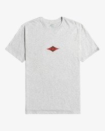4 Diamond Wave - T-shirt manches courtes pour Homme Gris C1SS70BIP2 Billabong