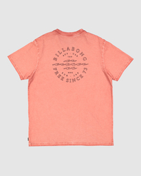 10 Big Wave Dan - Camiseta de manga corta para Hombre Rojo C1SS97BIP2 Billabong