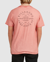 5 Big Wave Dan - Camiseta de manga corta para Hombre Rojo C1SS97BIP2 Billabong