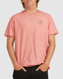 2 Big Wave Dan - Camiseta de manga corta para Hombre Rojo C1SS97BIP2 Billabong