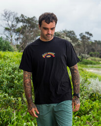 0 Otis Arch Sunset - Camiseta para Hombre Negro C1SSTABIP2 Billabong