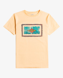 0 Retro Box - T-shirt manches courtes pour Garçon 8-16 ans Rose C2SS27BIP2 Billabong