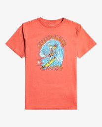 0 Keep It Clean - Camiseta de manga corta para Chicos 8-16 Rojo C2SS29BIP2 Billabong