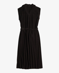 7 Little Flirt - Vestido camiseiro midi para Mulher Preto C3DR15BIP2 Billabong