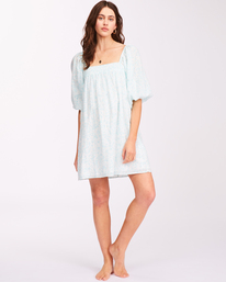 3 Floral Fields - Robe pour Femme Jaune C3DR38BIP2 Billabong