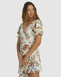 0 My Babylon - Robe portefeuille pour Femme Marron C3DR63BIP2 Billabong