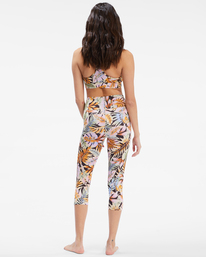 2 Paradise Crop 2022 - Surf Leggings for Women Black C3PV24BIP2 Billabong