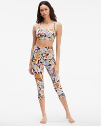 billabong, Paradise Crop 2022 - Legging da surf da Donna, BLACK PEBBLE (3920) Paradise Crop 2022 - Surf Leggings for Women C3PV24BIP2