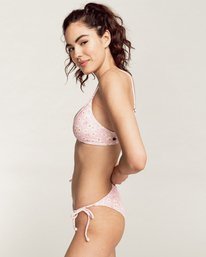 1 Daisy Craze Tie Side Tropic - Medium Coverage Bikini Bottoms for Women Pink C3SB22BIP2 Billabong
