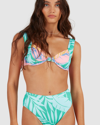 14 Mystic Beach High Maui 2022 - Bikiniunterteil mit mittlerer Bedeckung für Frauen Braun C3SB55BIP2 Billabong