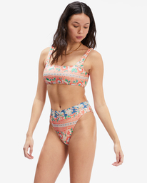 3 Secret Paradise Maui Rider 2022 - Medium Coverage Bikini Bottoms for Women  C3SB65BIP2 Billabong