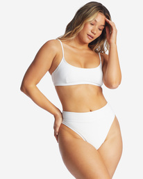 10 Tan lines Rise - Mini braguita de bikini para Mujer Blanco C3SB82BIP2 Billabong
