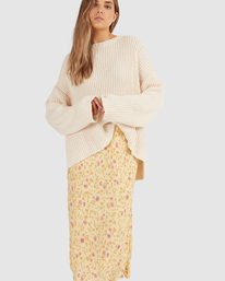 4 Sunlit 2022 - Halflange Rok voor Dames Yellow C3SK04BIP2 Billabong