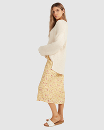 1 Sunlit 2022 - Halflange Rok voor Dames Yellow C3SK04BIP2 Billabong