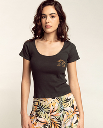 0 El Sol - T-shirt met korte mouw voor Dames  C3SS19BIP2 Billabong