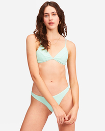 billabong, So Dazed Charlie - Parte de cima de biquíni com triângulo fixo para Mulher, SPEARMINT (1463) So Dazed Charlie - Fixed Triangle Bikini Top for Women C3ST16BIP2