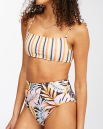 4 Postcards From Paradise - Haut de bikini bralette réversible pour Femme Marron C3ST20BIP2 Billabong