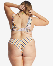 3 Postcards From Paradise - Reversible Plunge Bikini Top for Women  C3ST21BIP2 Billabong