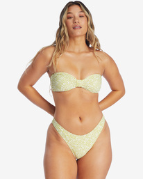 5 Little Whispers - Bandeau Bikini Top for Women Green C3ST39BIP2 Billabong